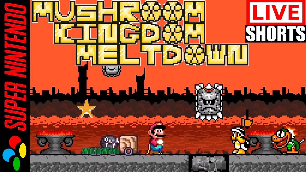 🔴Super Mario World: Mushroom Kingdom Meltdown 100% [ LIVE SHORTS ]