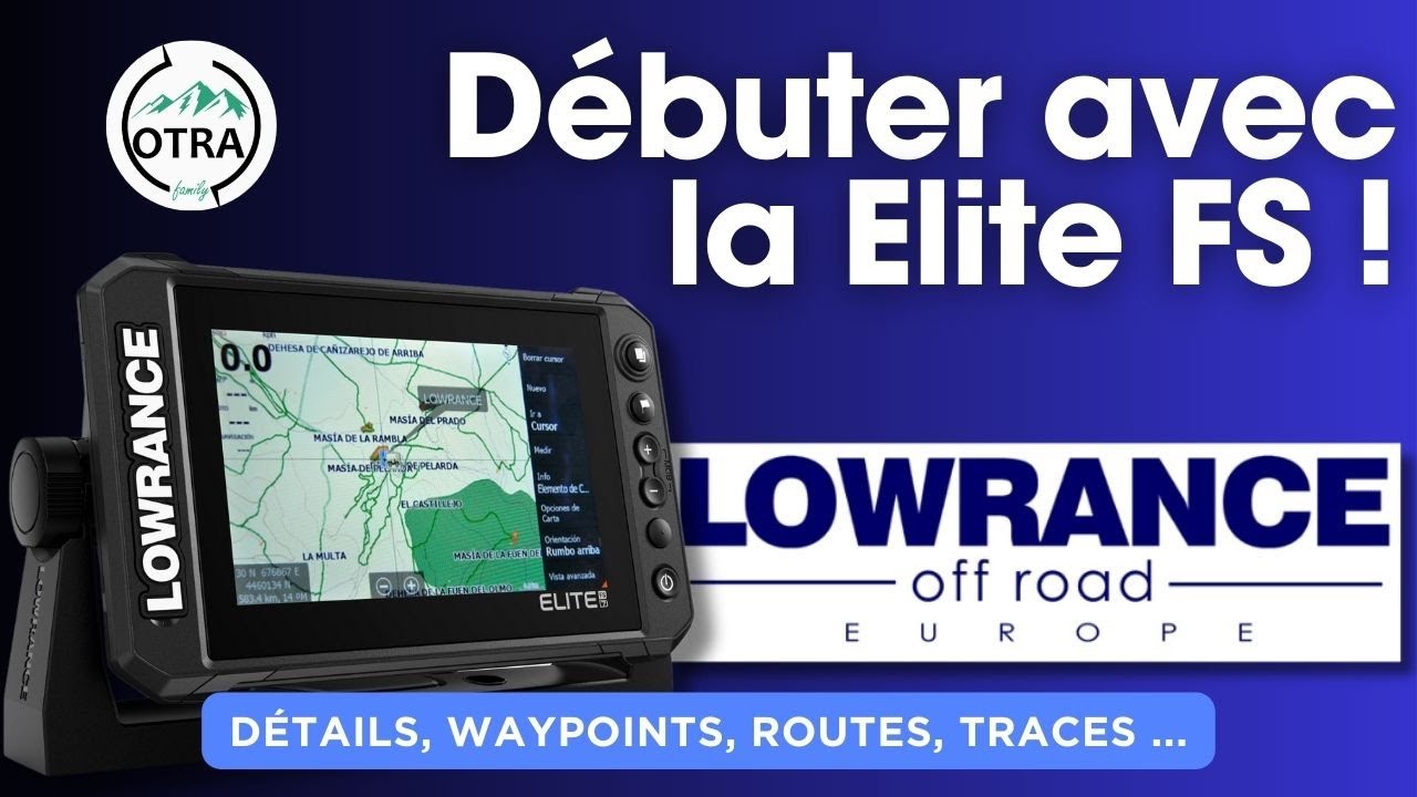 GPS LOWRANCE Off Road:  BRANCHEMENTS, NAVIGATION, création WAYPOINTS, GPX #offroad #4x4.
