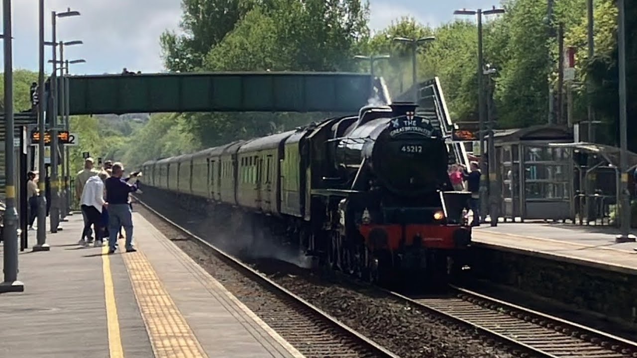 The Great Britain XVII (45212 and 57314) and more at Gowerton!!!