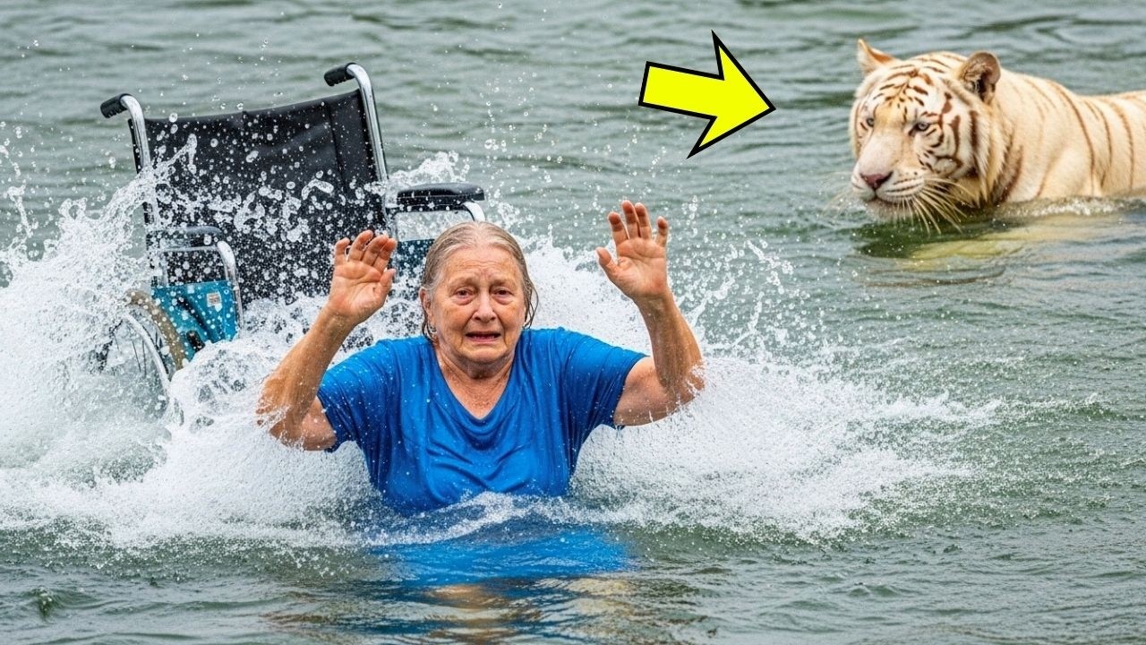 GRAUSAMER SOHN stößt MUTTER im ROLLSTUHL in STRÖMUNG, doch was WEISSER TIGER danach TUT...