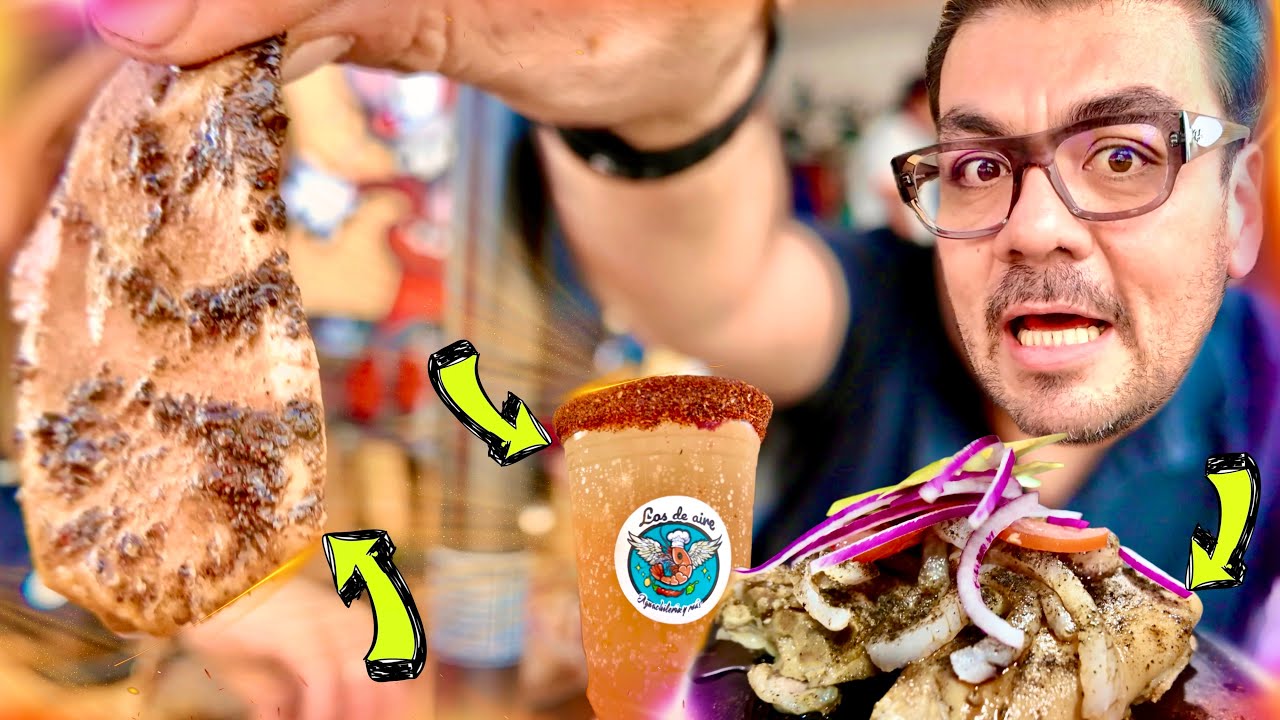 CAMARONES y AGUACHILES MÁS BARATOS y sabrosos Los de Aire 👌3B