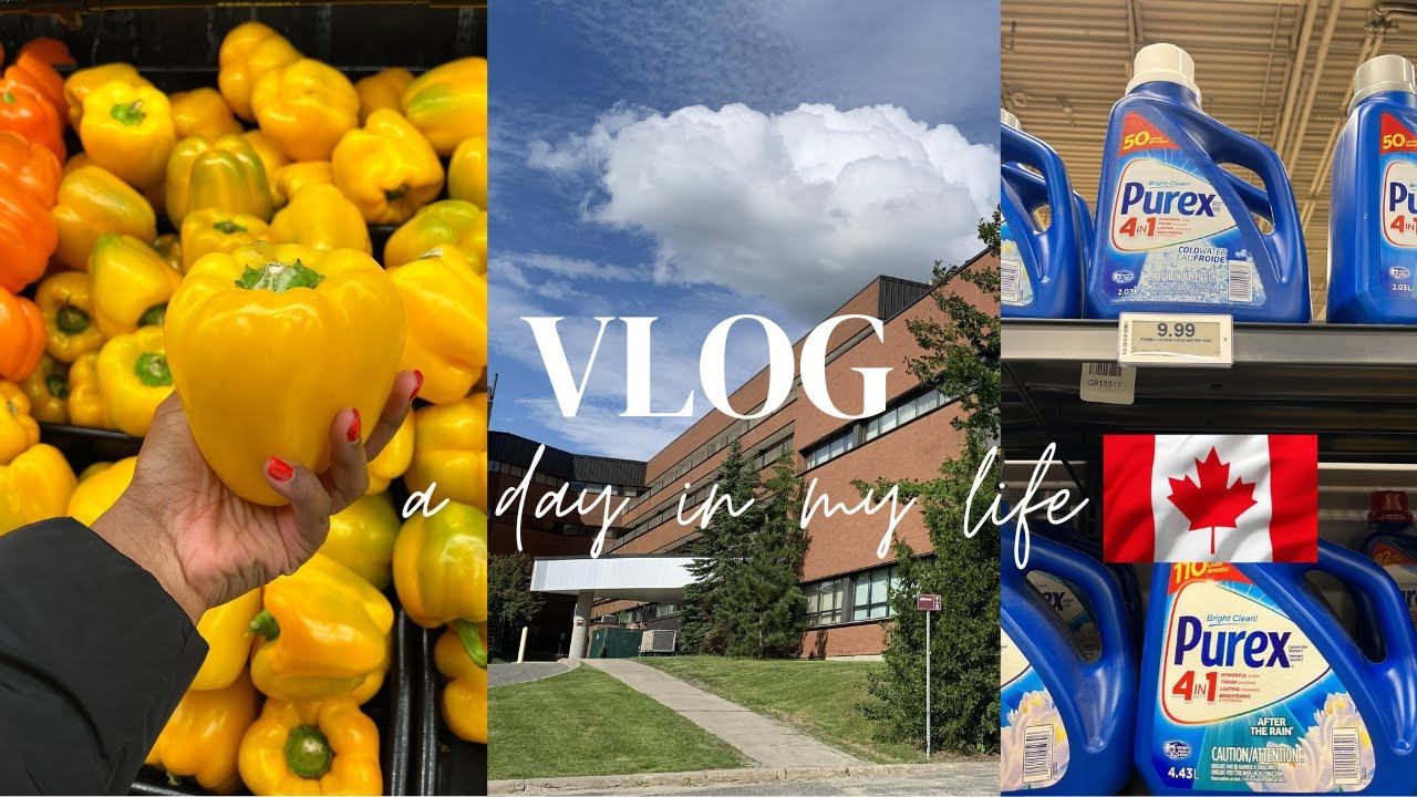 FIRST DAY OF SCHOOL IN CANADA 🇨🇦 | UPDATE ON MY MISSING LUGGAGE FROM AIR CANADA 🇨🇦 | SHOPPING etc.