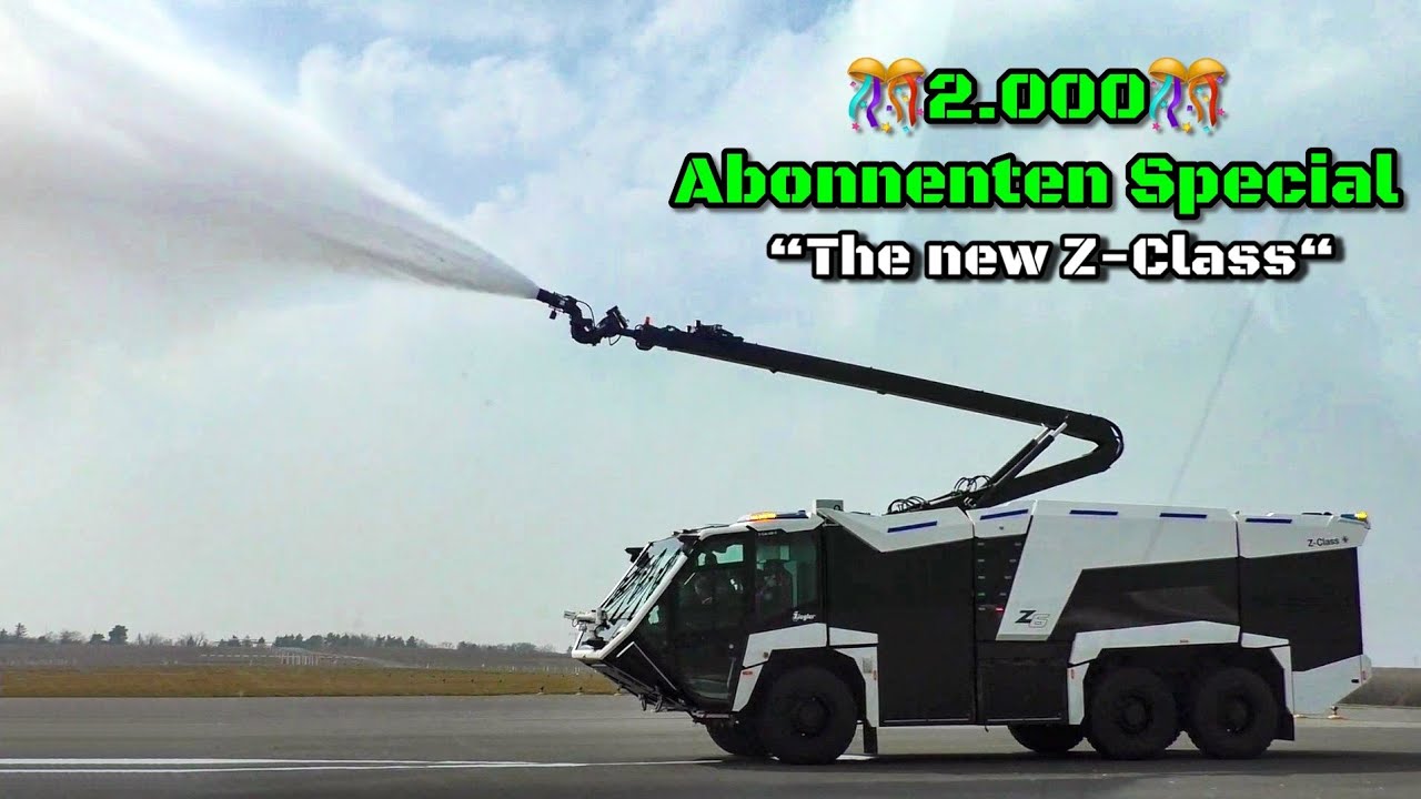 [𝙏𝙝𝙚 𝙣𝙚𝙬 𝙕-𝘾𝙡𝙖𝙨𝙨] Das Flughafenlöschfahrzeug Ziegler-z6 ► Flughafen Berlin/Brandenburg