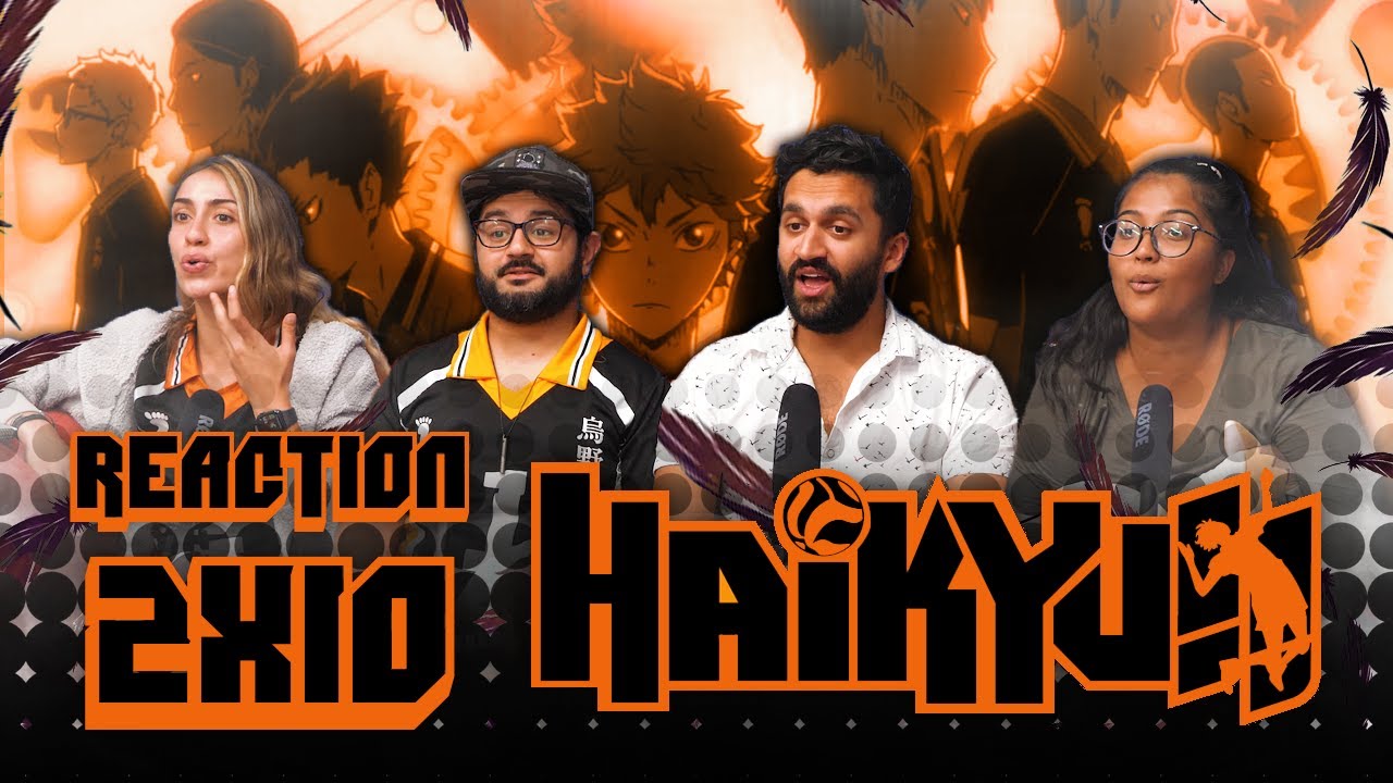 Haikyu!! - 2x10 Cogs - Group Reaction