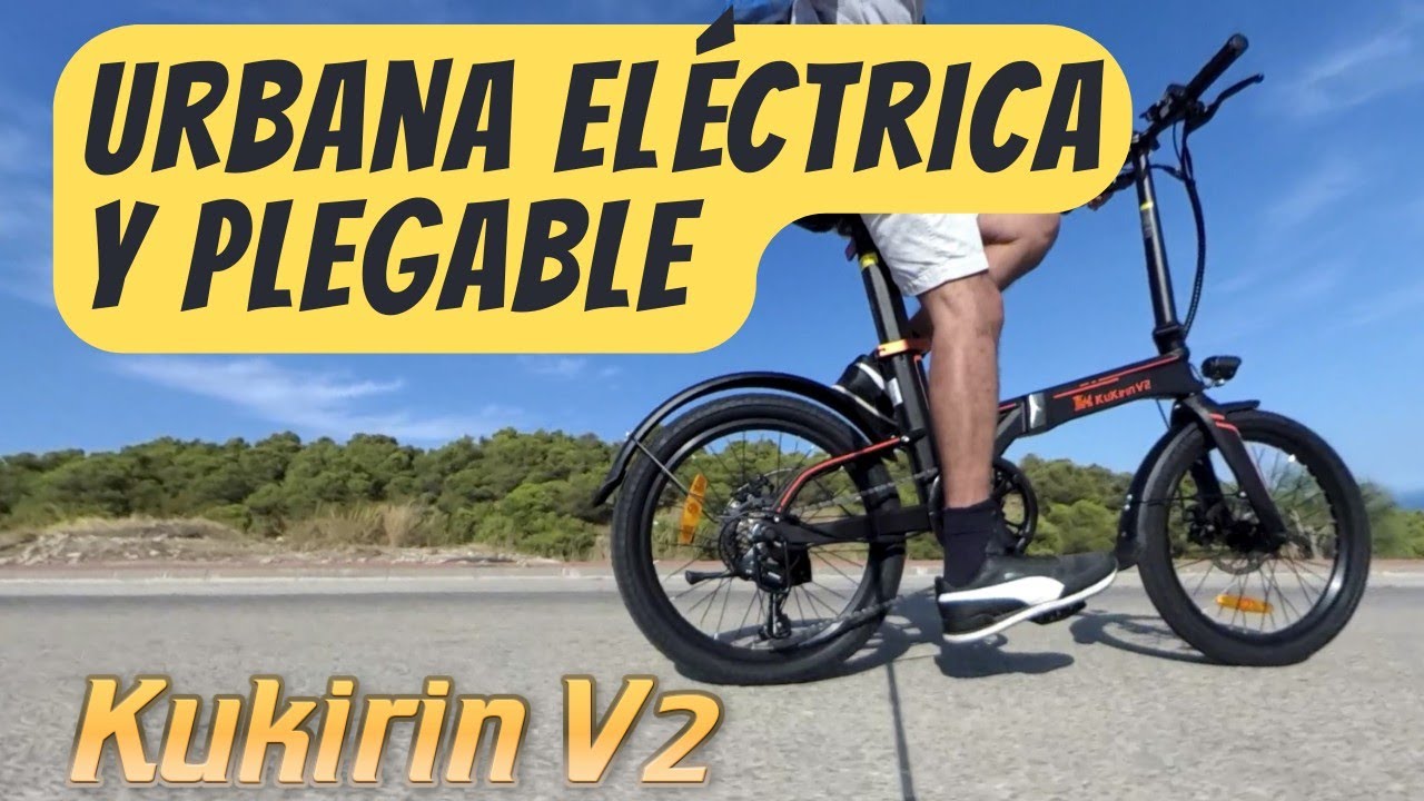La Ebike Plegable Barata con fuerza de sobra | KukirinV2 #ebike