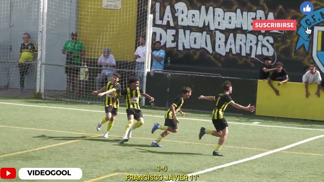 MONTAÑESA C.F A 4-2 SANT ANDREU U.E D PROMOCION DE ASCENSO INFANTILES 2DA DIVISION S14 GRUPO 7