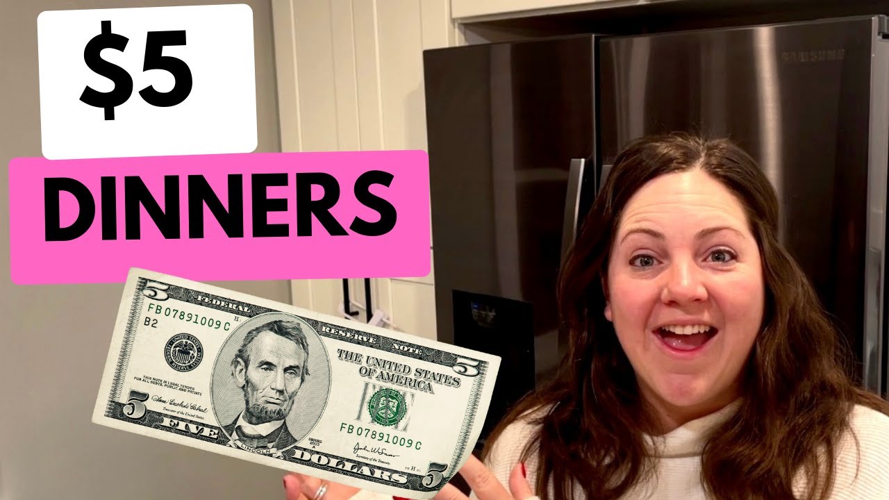 3 Dinners for Just $15 | Delicious Dinners on A Budget | $5 Dinners