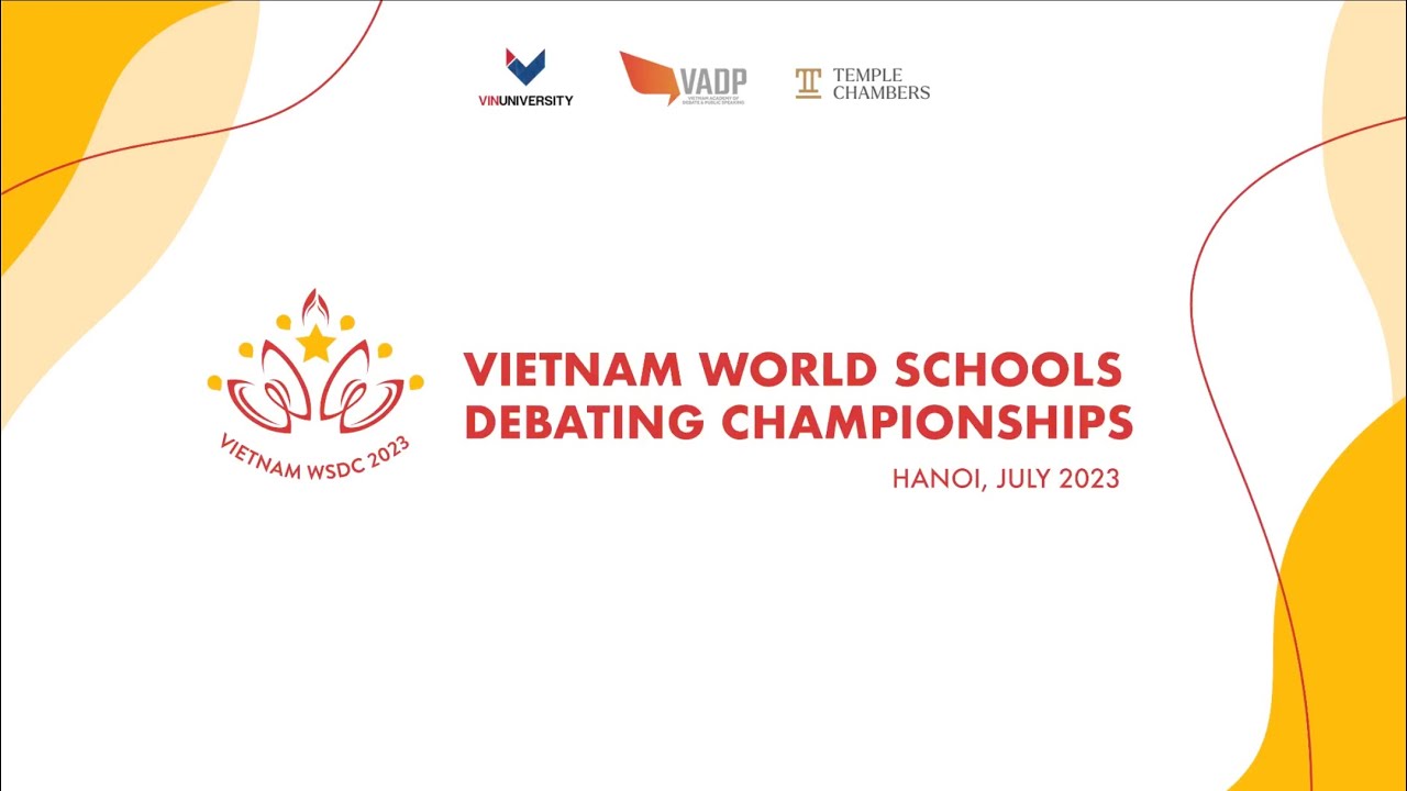 Vietnam WSDC 2023 Grand Final - USA vs Canada