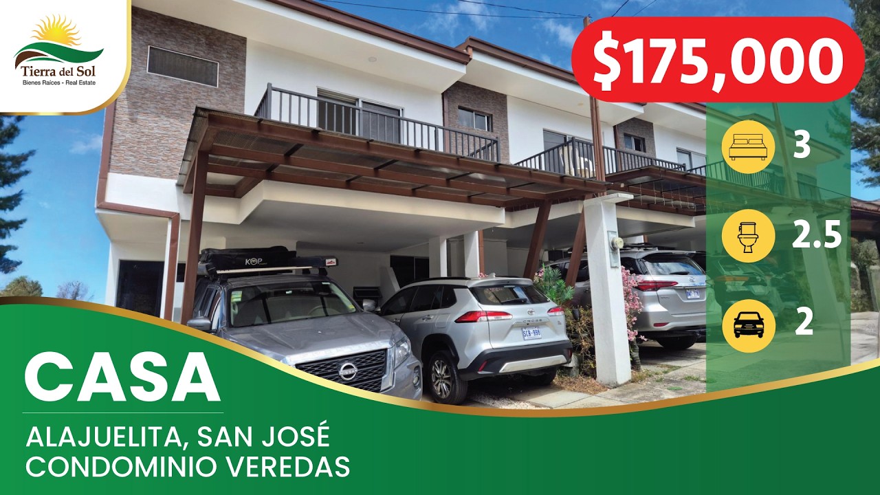 Casa en venta en Condominio Veredas en San Felipe, Alajuelita, San José