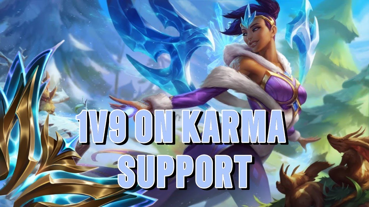 PLAY KARMA SUPPORT LIKE A CHALLENGER | FULL GAMEPLAY | LEAGUE OF LEGENDS