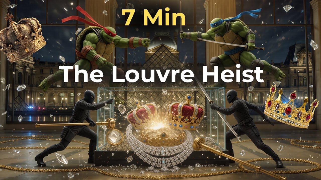 7 Minutes in Paris  The Louvre Heist 2025