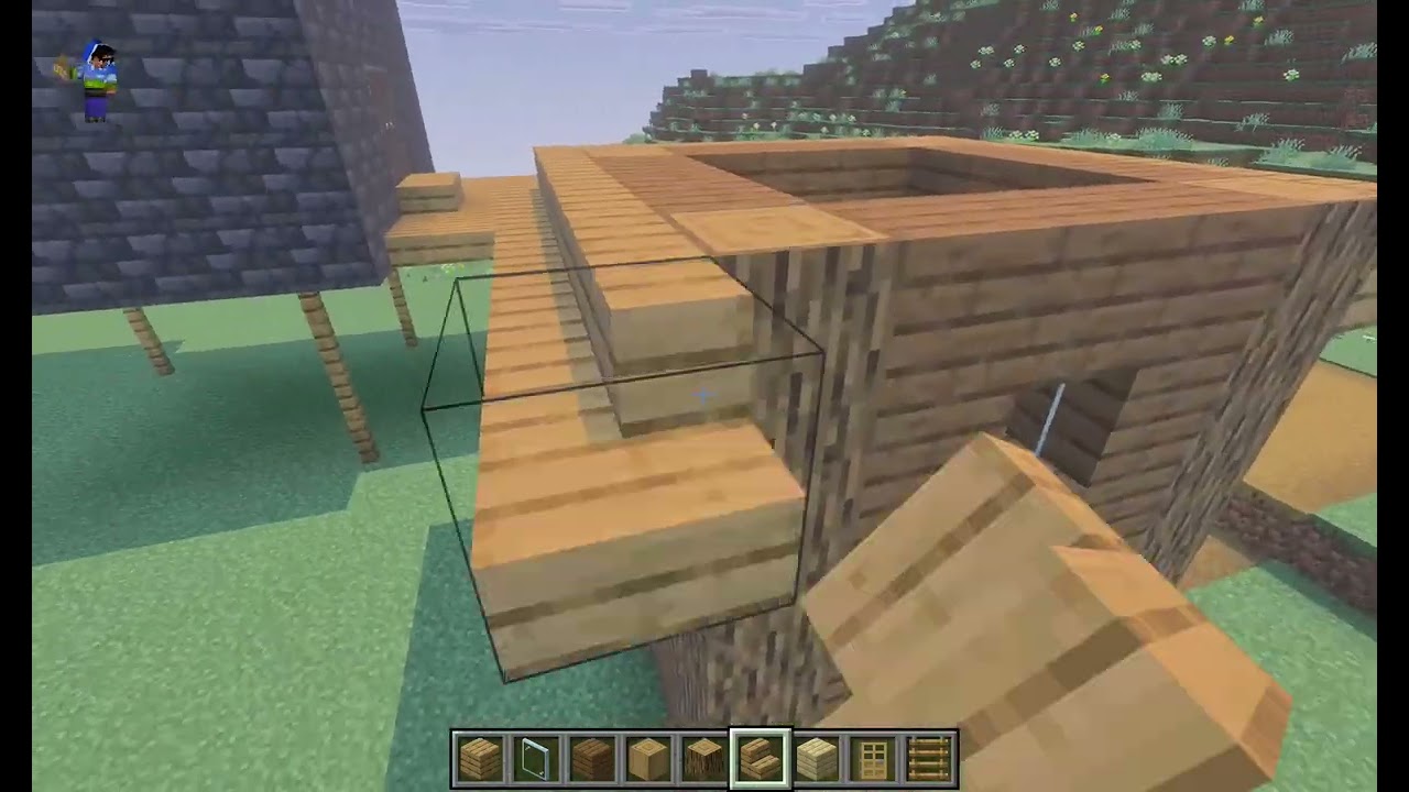 Minecraft - stavím domeček