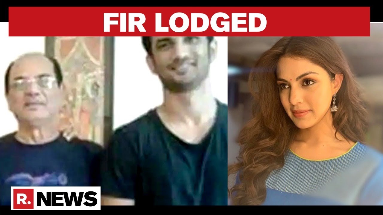 Sushant Singh's Death Probe: FIR Against Rhea Chakraborty & 5 Others Filed