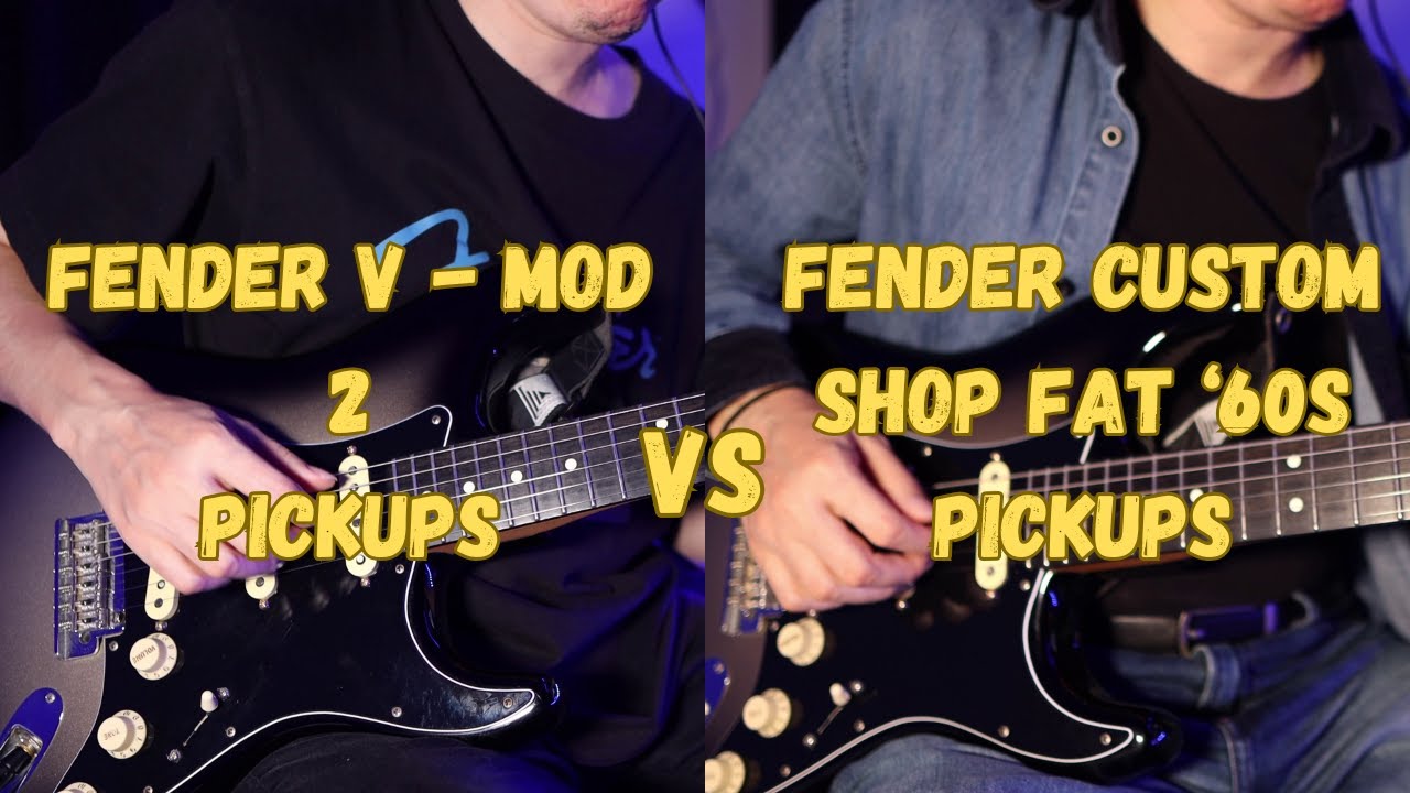 Fender V - MOD 2 Pickups VS Fender Custom Shop Fat '60s Pickups