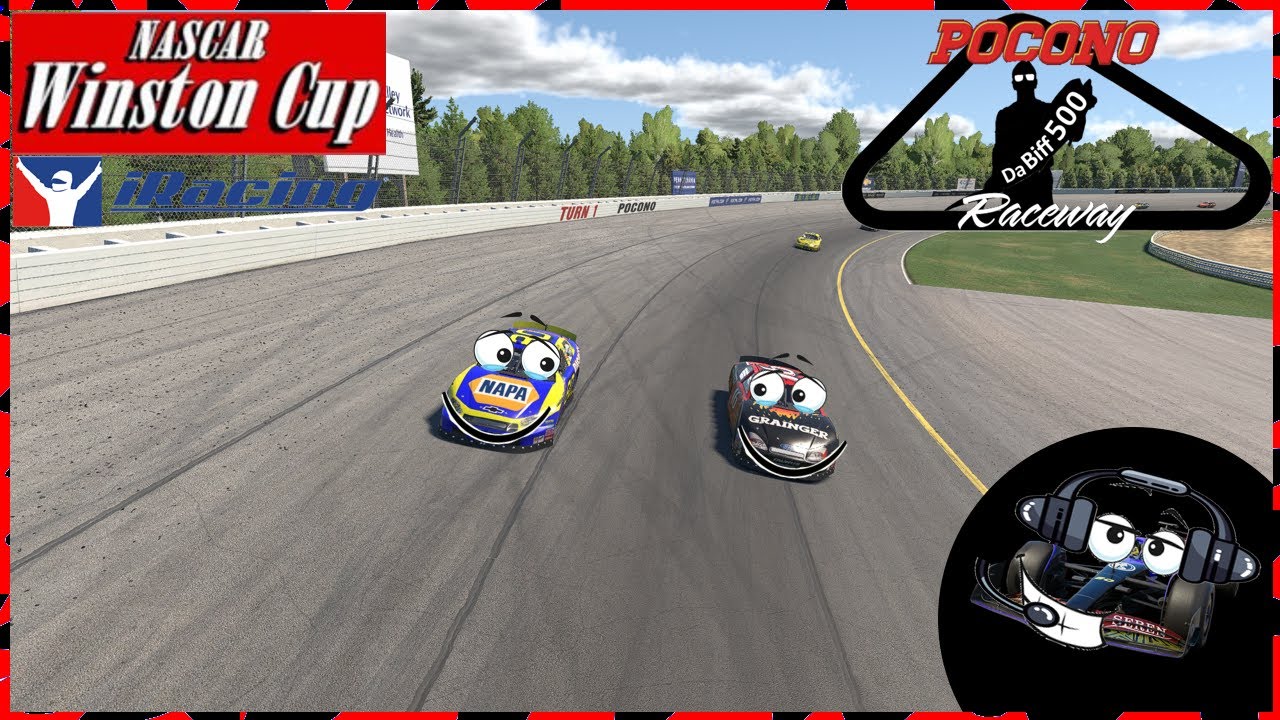 Tire Fall Off Might Pose a Problem For The Field | Nascar IRacing Da Biff 500 at Pocono Play-By-Play
