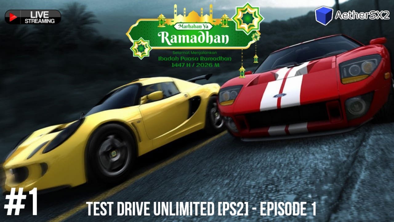 [🔴Live] Test Drive Unlimited [PS2] - Episode 1 | Pernah Tamat Di PSP, Saatnya Tamatin di PS2