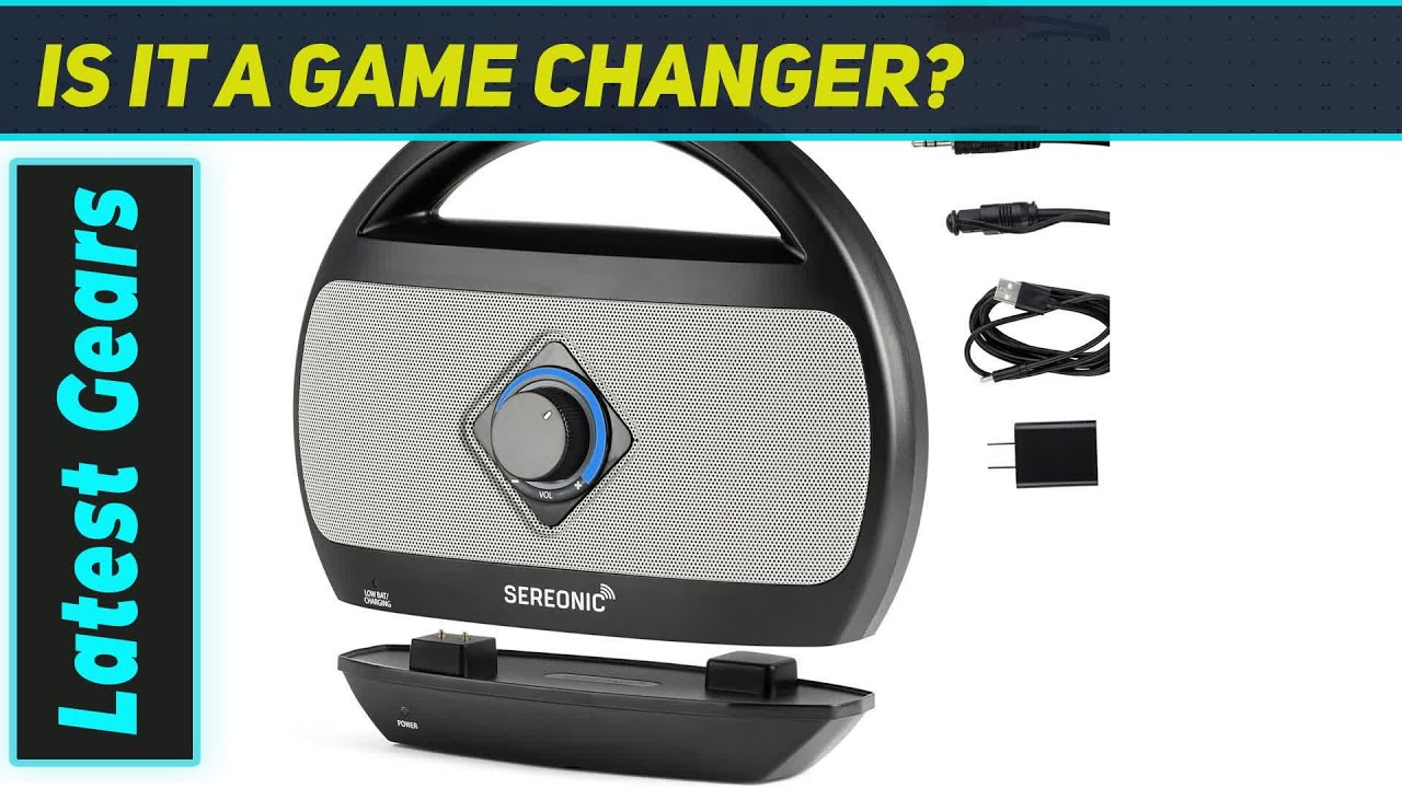 Best Wireless TV Speakers for Seniors & Hard of Hearing? SEREONIC Test