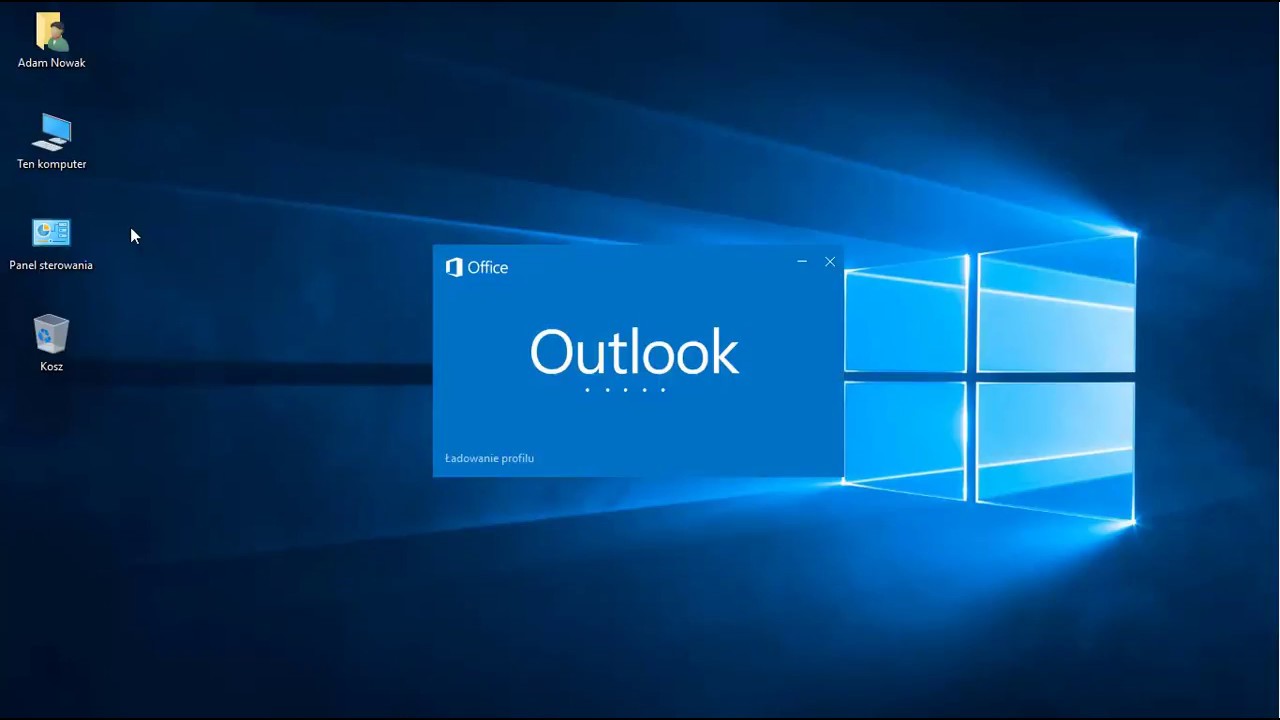 Kurs Outlook 2016 (1/21): Jak skonfigurować pierwsze konto pocztowe Exchange? | Akademia CentrumXP