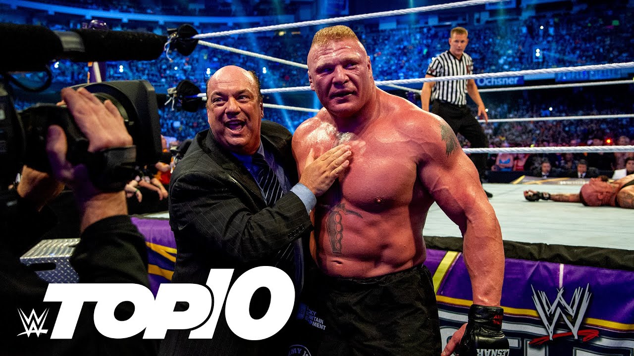 Brock Lesnar & Paul Heyman's best moments: WWE Top 10, Jan. 9, 2022
