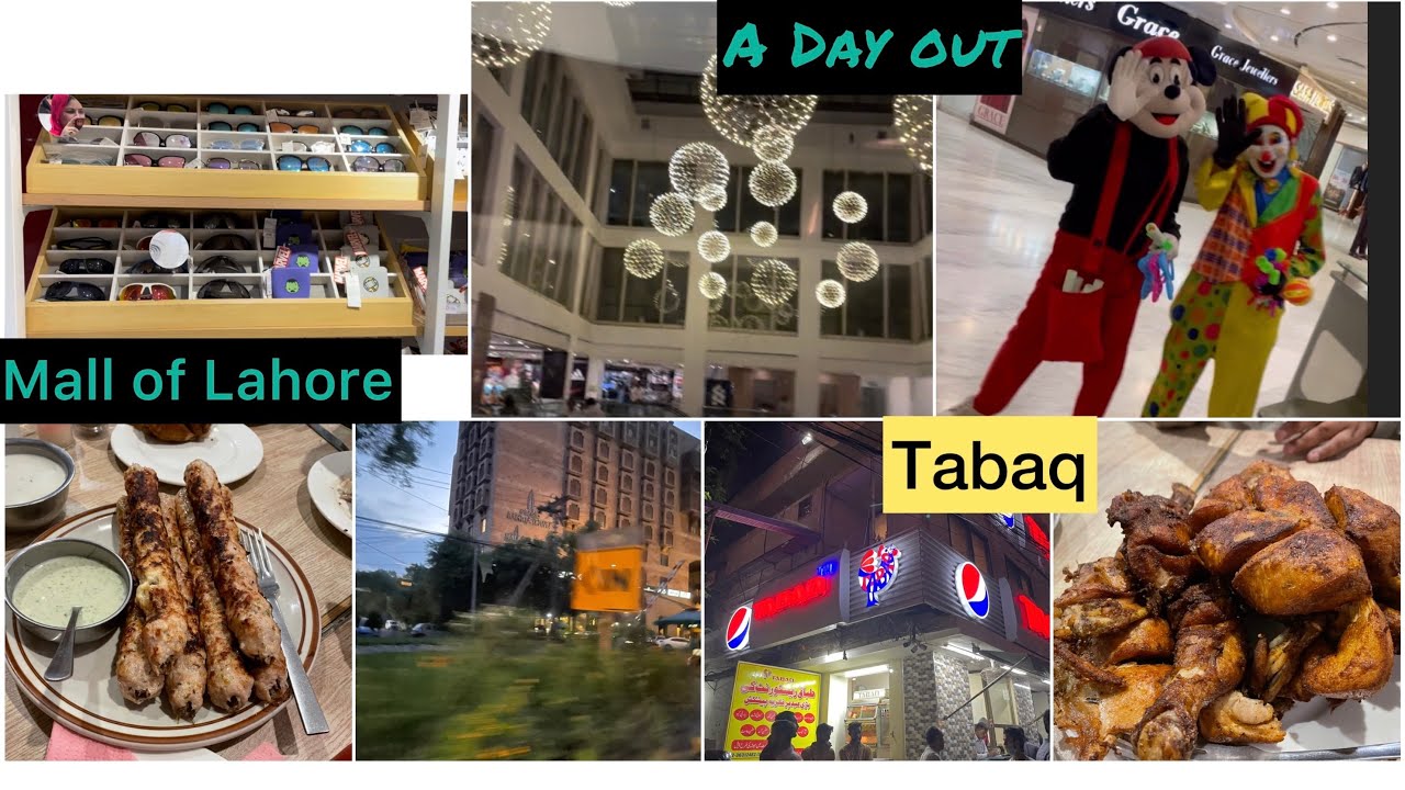 A DayOut At Lahore Day 1🛍#malloflahore#Tabaq#miniso @urwaghazal995