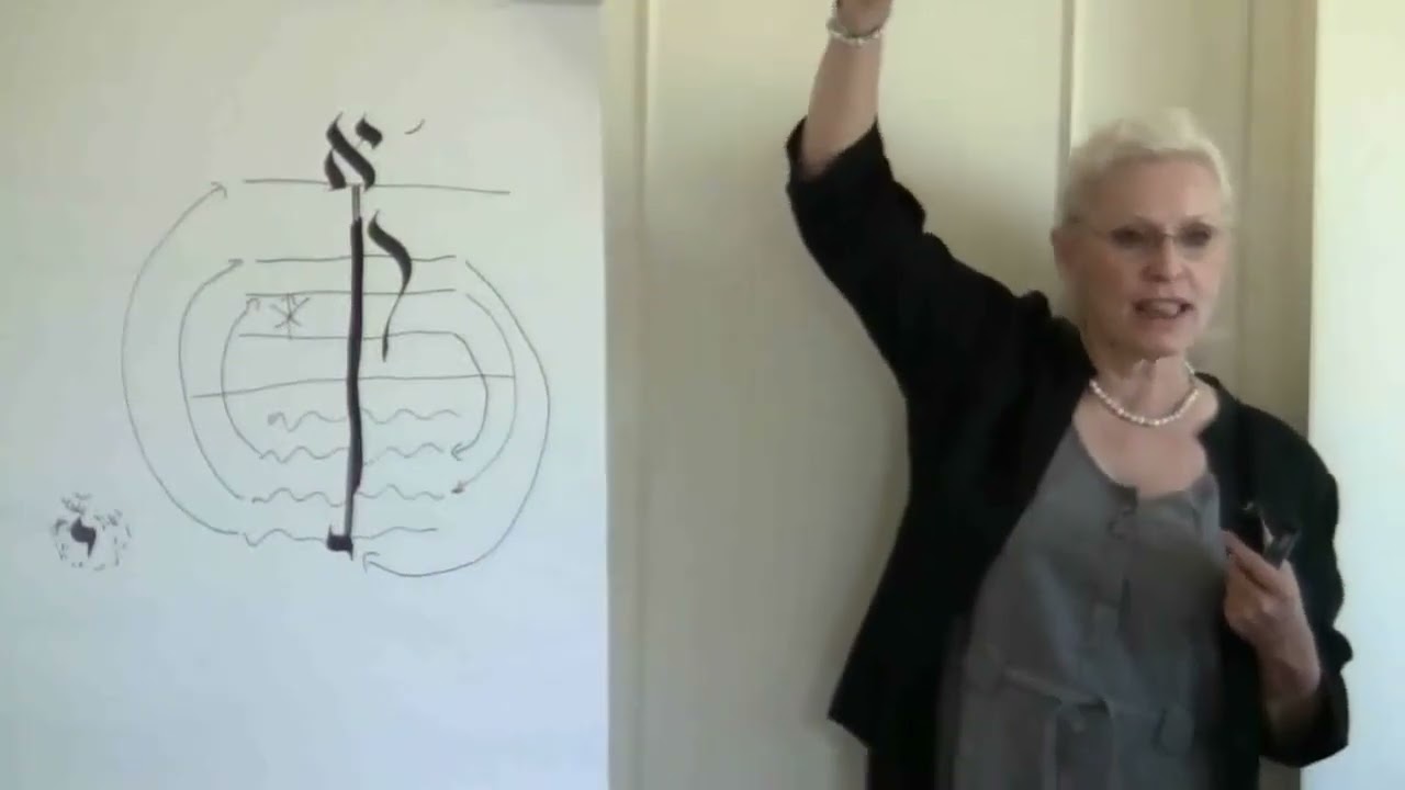 Le chemin intérieur calligraphie hébraïque Suzanne Renardat idée originale & film Igor Ochmiansky