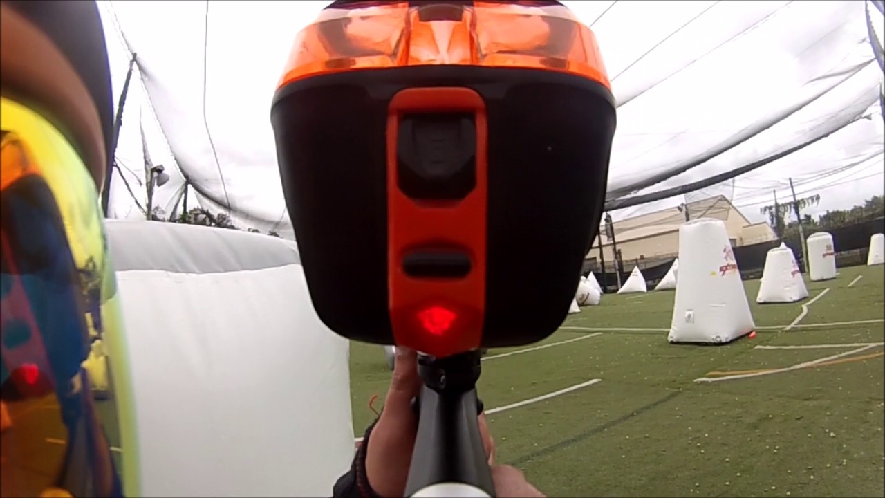Speedball gameplay with the Empire Mini GS