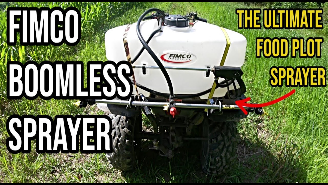 Fimco Boomless Sprayer | Spraying Soybeans