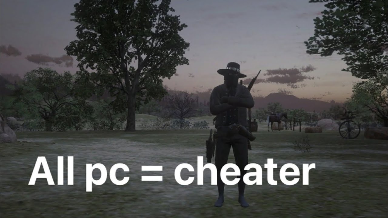 Red dead online | pc who play good = cheater or modder or hack 