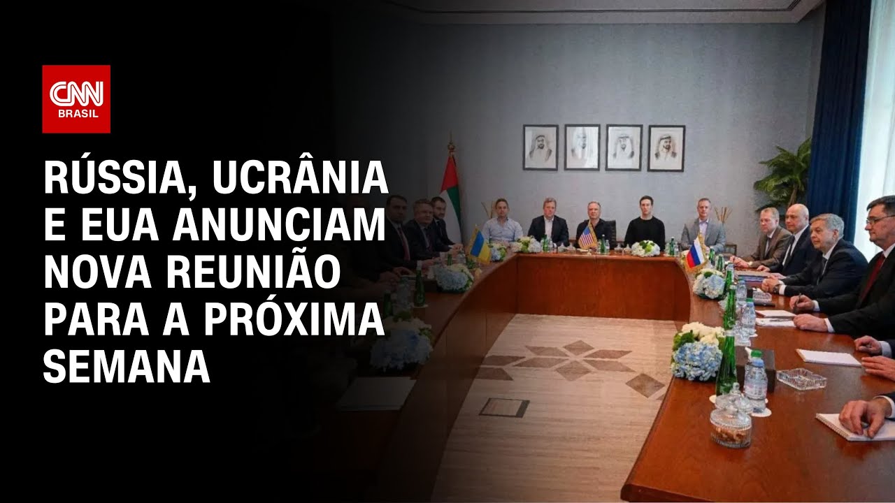 Rússia, Ucrânia e EUA anunciam nova rodada de negociações para acabar com guerra | CNN 360º