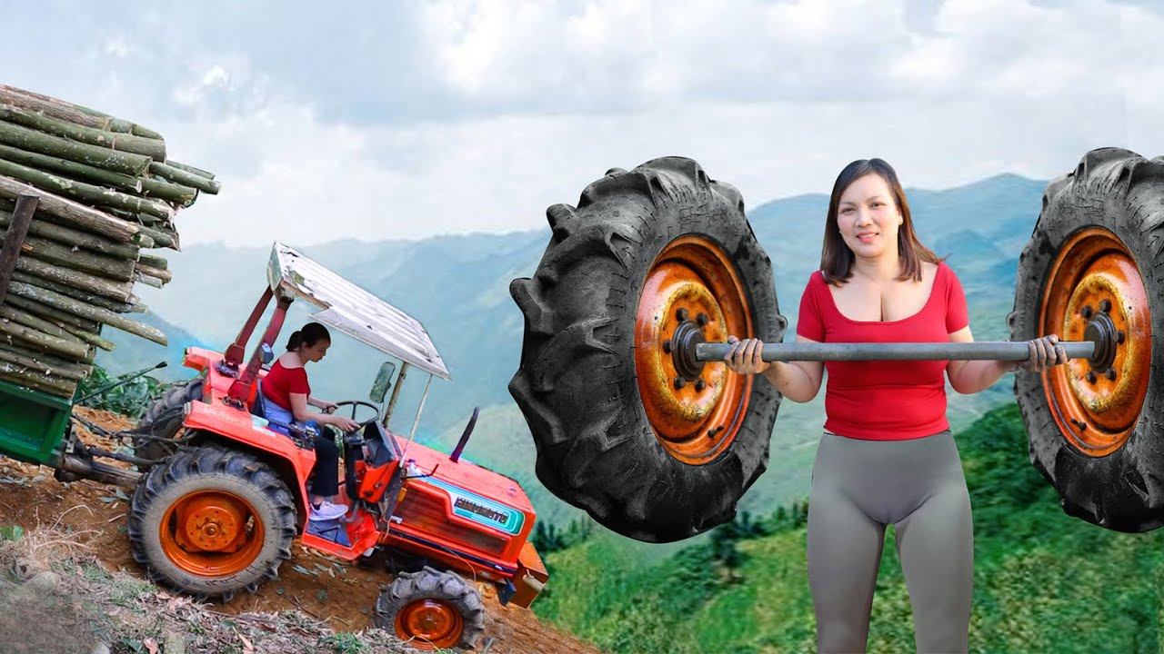 Challenge the genius girl to repair and restore a tractor to help people in the mountains