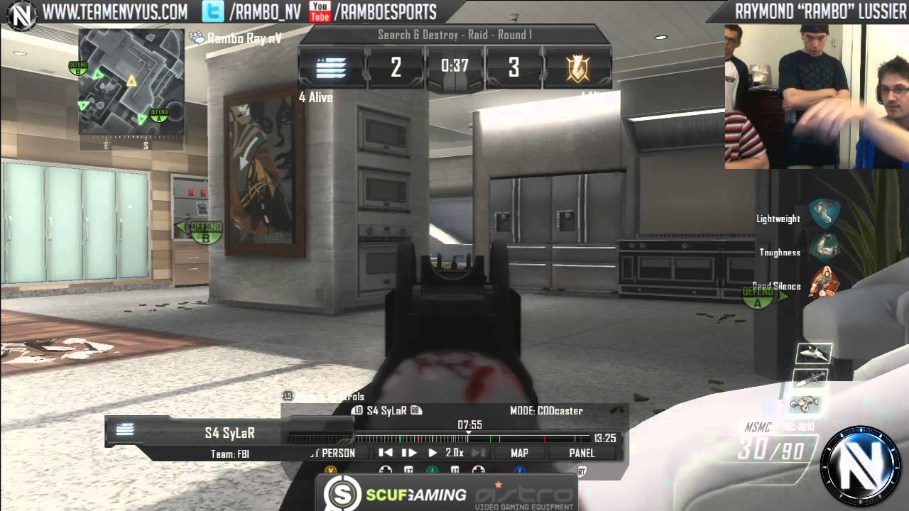 Breakdown : S&D Raid full breakdown (iCn 4v4 match with S4)