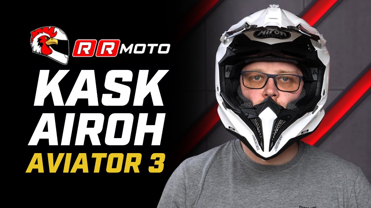 AIROH AVIATOR 3 - zaawansowany kask offroadowy