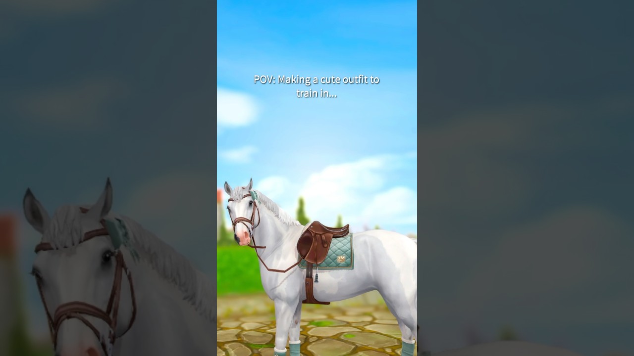 Who else is guilty of this? 👀😬#SSO #StarStable #ssomeme #astarStableOnline #horsegame