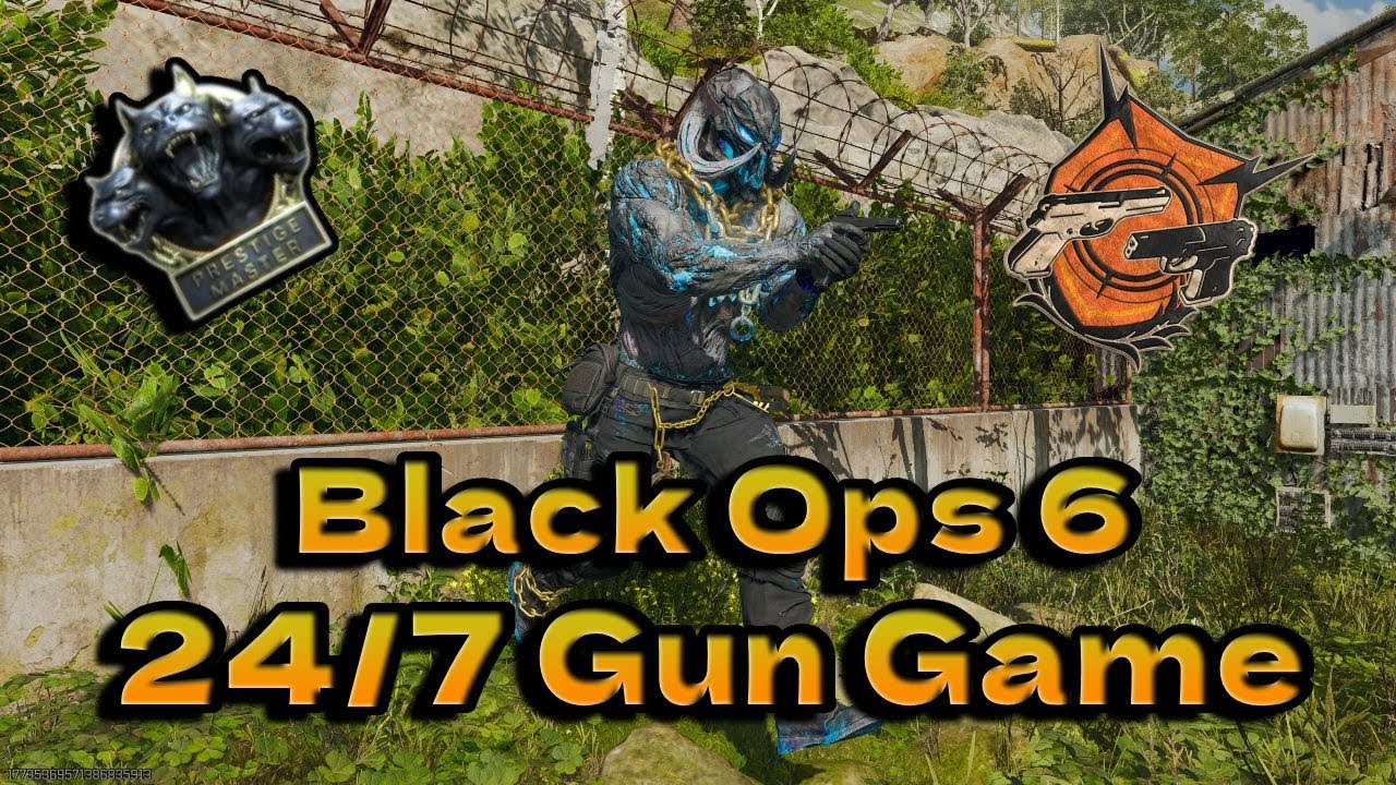 Grinding Gun Game 24/7! Black Ops 6