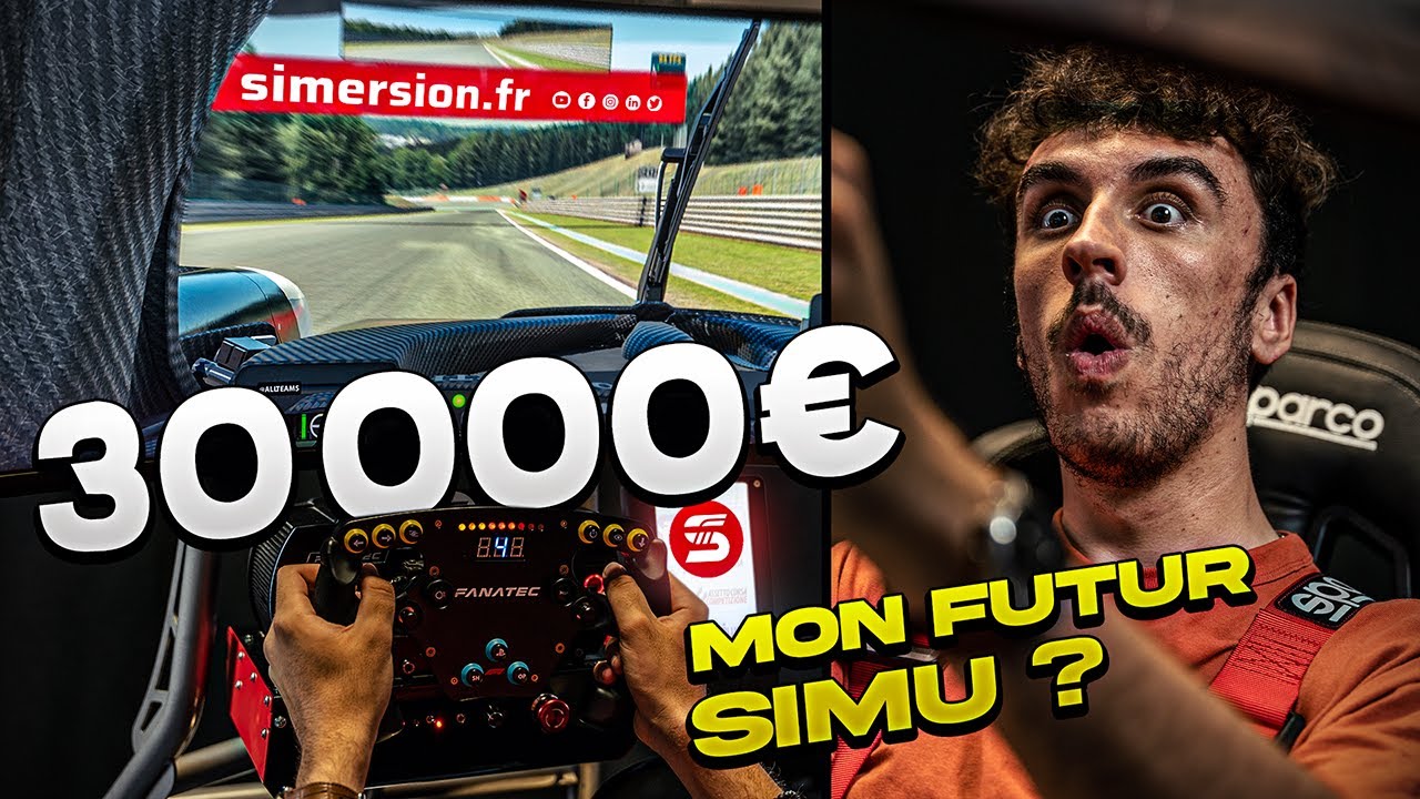 MA PREMIÈRE FOIS SUR UN SIMULATEUR DYNAMIQUE (Simersion)
