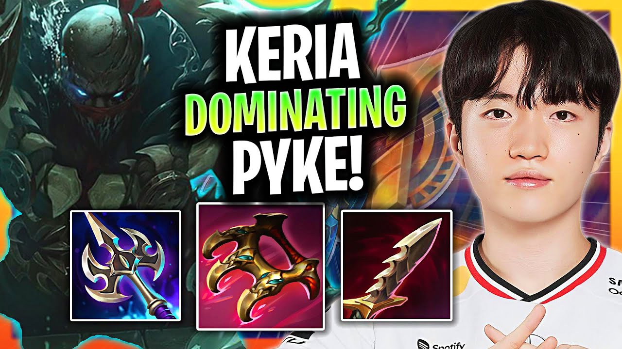 T1 KERIA PYKE SUPPORT vs ALISTAR [DOMINATING] | T1 Keria Pyke SUPPORT Guide Patch 26.3