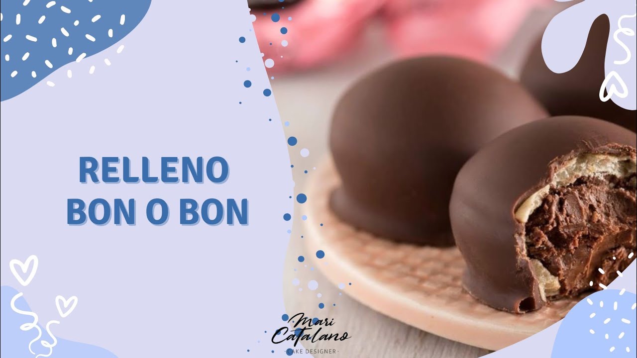 TUTORIAL: relleno de bon o bon apto para estar afuera de la heladera! 