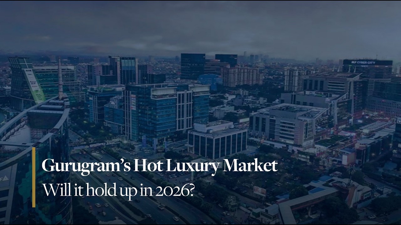 Gurugram clocks ₹24,120 crore in ₹10 Cr+ luxury home sales in 2025 - overtaking Mumbai.