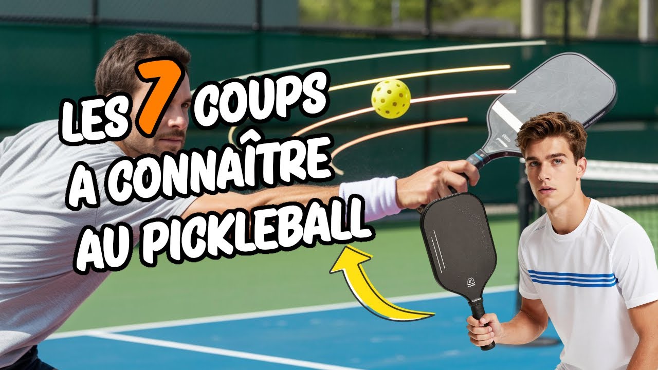 Les 7 coups essentiels du Pickleball pour débutants + Bonus [Guide Complet]