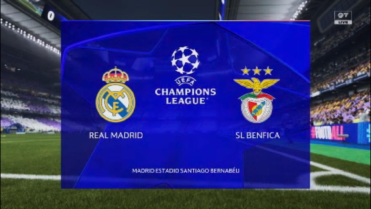 #FC26 ▪ Real Madrid CF 🆚 SL Benfica ▪ UEFA Champions League 2025-2026 #PS5