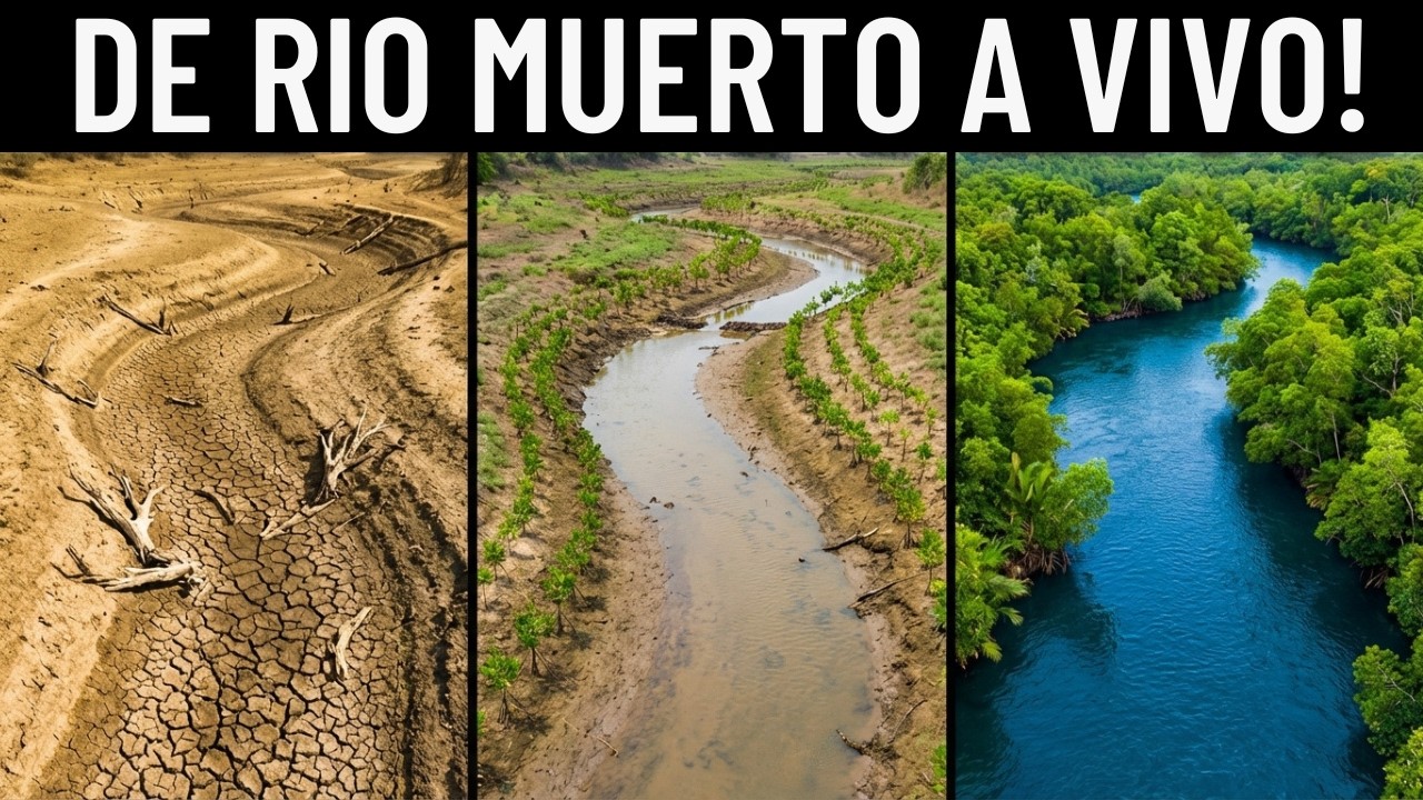 El Río Muerto de India que Resucitó Después de 60 Años — El Antes y Después No Parece Real
