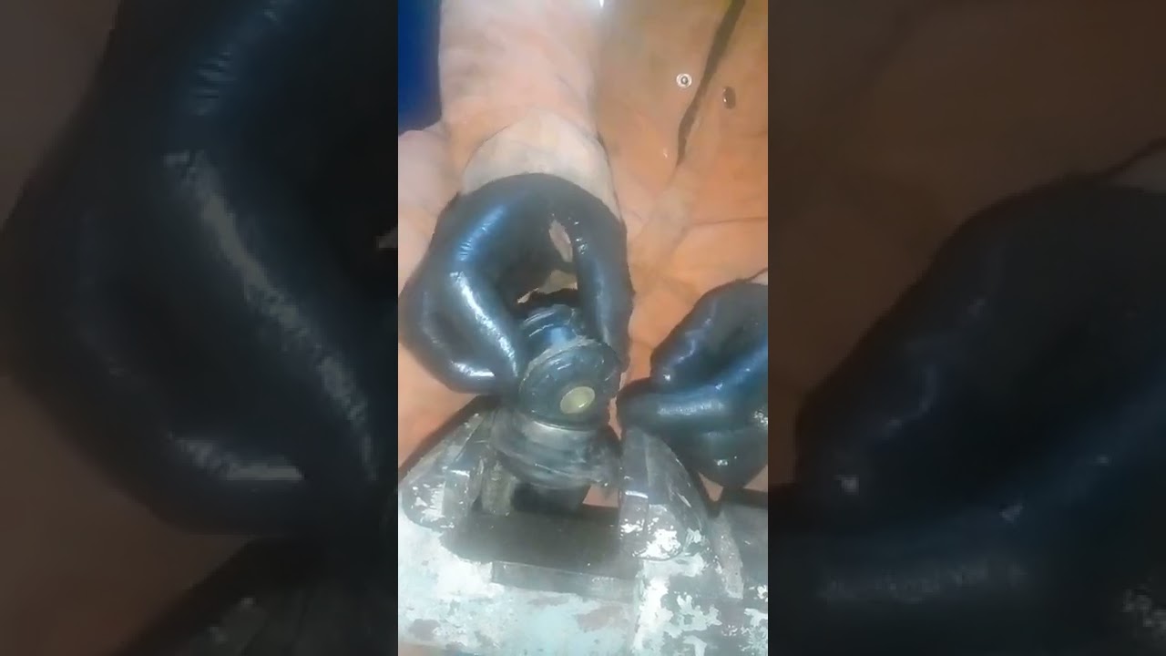 como meter un buje de goma a la parrilla del gol power (2da parte)
