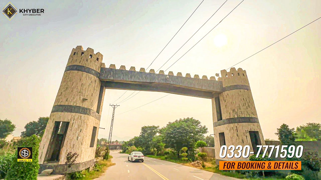 Khyber City Executive Housing Project Near Burhan Interchange | plots for sale On installments