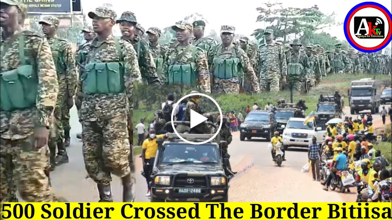 Agakagwawo Obunkenke Laba Ekili Ku Border Ya Uganda Amagye Gayingidde Munda Mugwanga