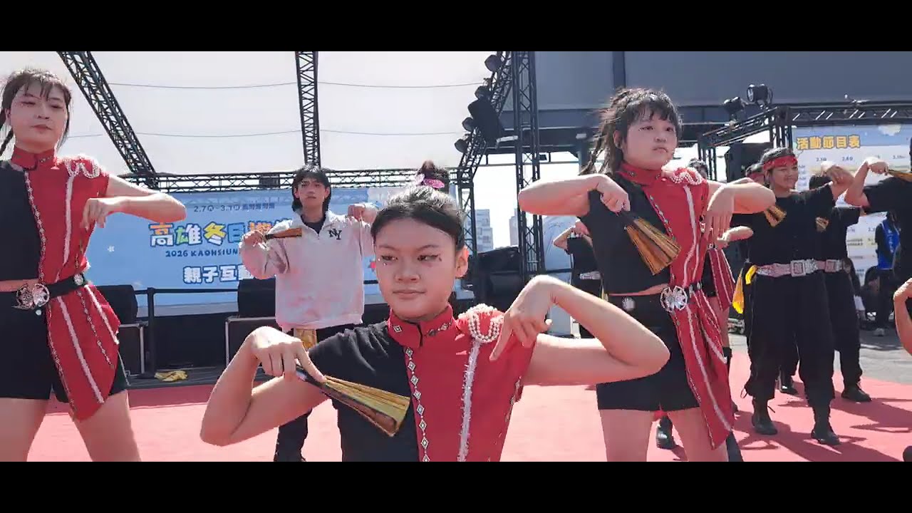2026高雄冬日遊樂園情人節快閃表演6