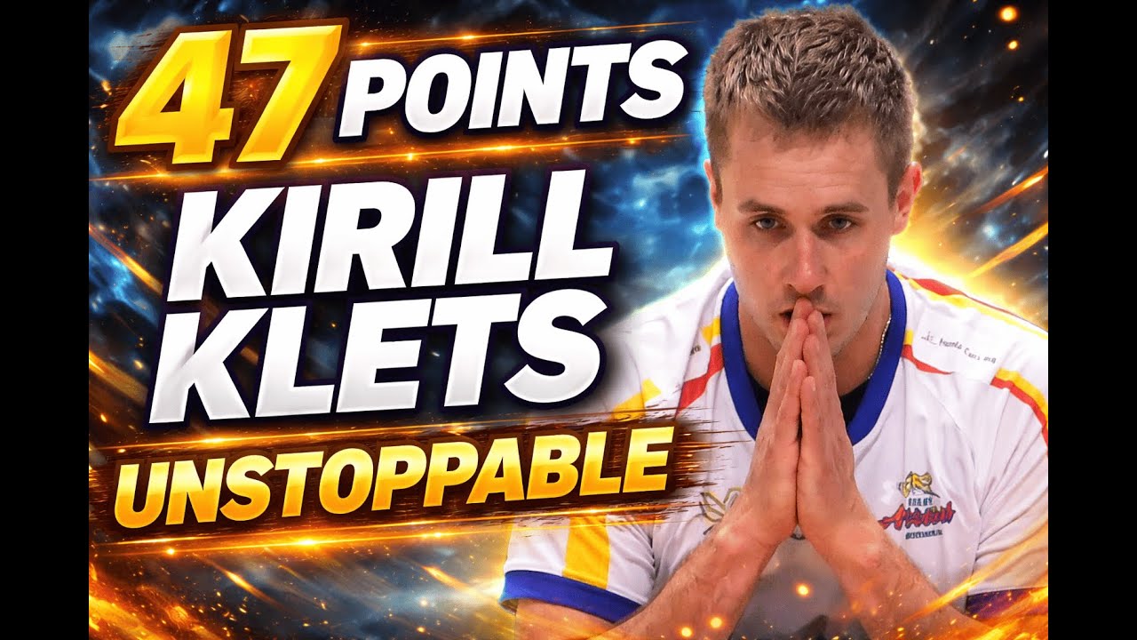 Kirill Klets Scores 47 Points &ndash; Incredible Highlights Despite Loss | Toray Arrows vs Voreas Hokkaido