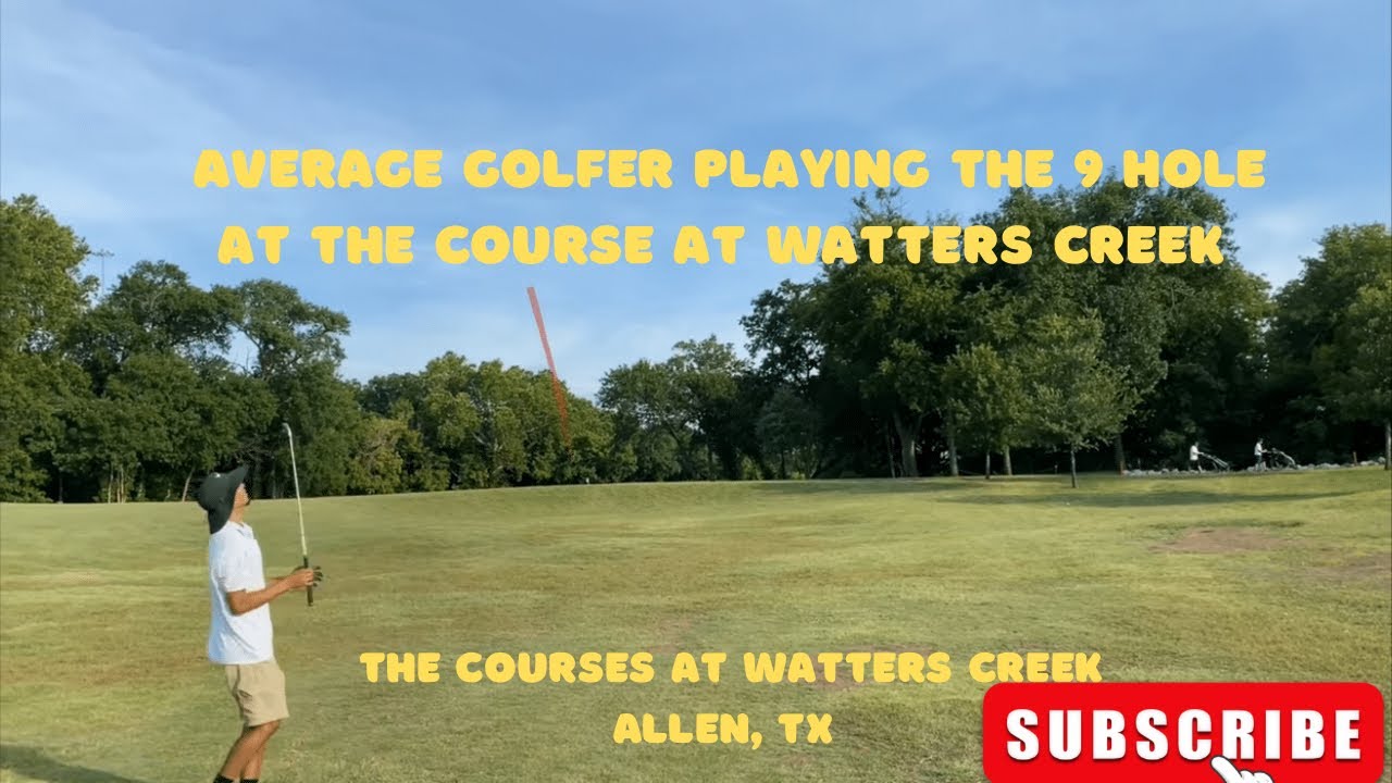 ⛳️Below average Golfer Golf Vlog at The Courses at Watters Creek(Players Course) #golf #vlog #share