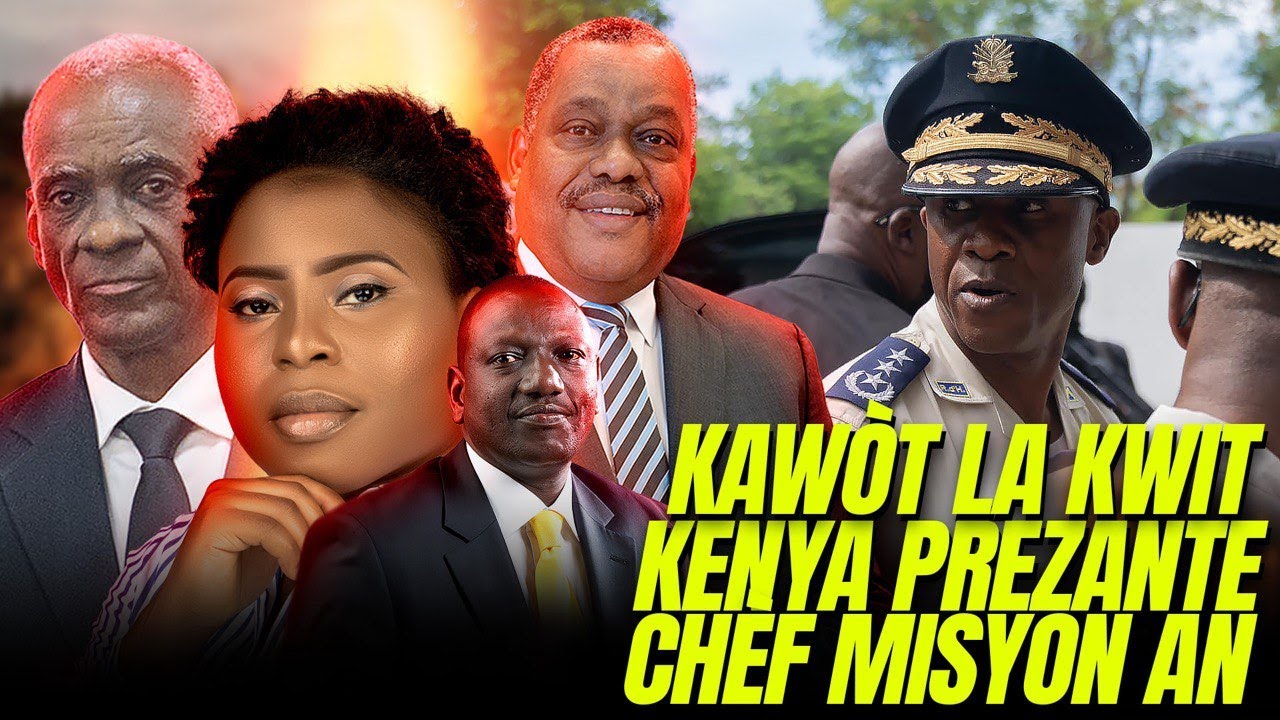 Kawòt la kwit...Se Ofisyèl, Kenya prezante chèf Misyon An..Men Video Senatè A, Jakito Frape/ Yanick