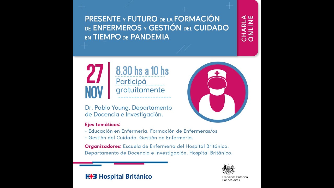 Seminario web: La Enfermer&iacute;a en tiempos de Pandemia