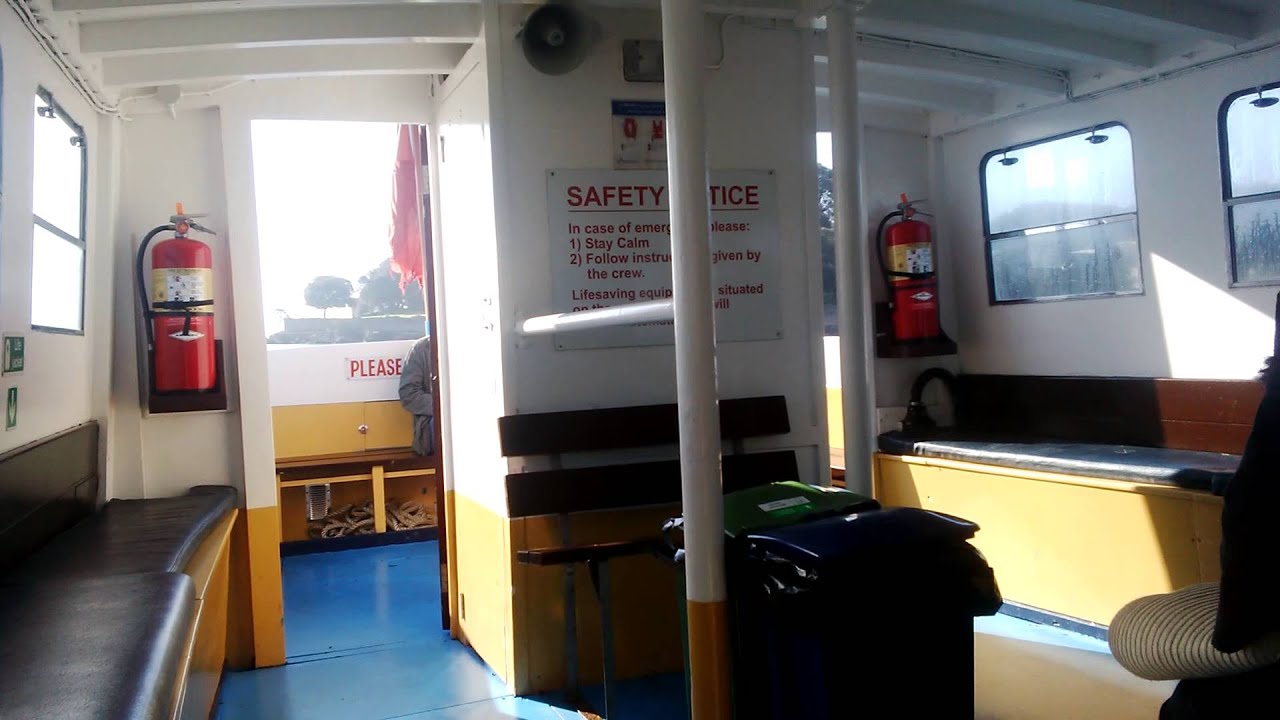 Gardner 6LXB engined Edgcumbe Belle on the Cremyll Ferry